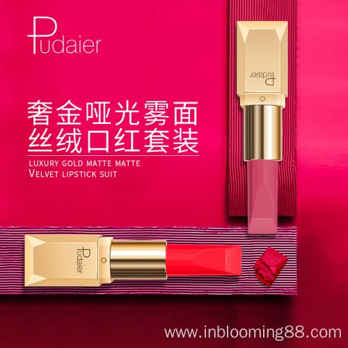 Wholesale Velvet Waterproof Private Label Matte Lipstick Set